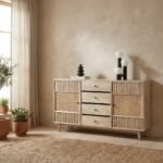 PRITI Wooden Sideboard (Solid Mango wood ) - Image 5