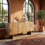 PRITI Wooden Sideboard (Solid Mango wood ) - Image 3