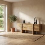 PRITI Wooden Sideboard (Solid Wood ) - Image 3