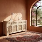 PRITI Wooden Sideboard (Solid Wood ) - Image 3