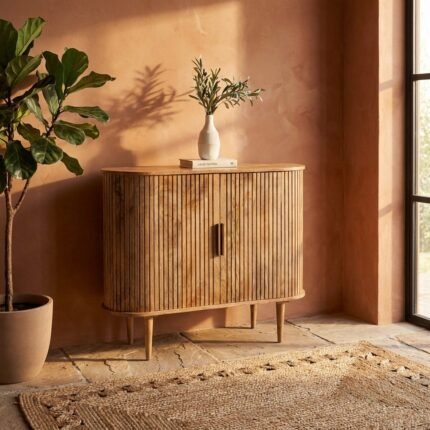 Wooden Handicraft Sideboard (Solid Wood) – PRITI