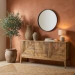 PRITI Handicraft Wooden Design Sideboard - Image 2