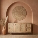 PRITI Rattan Sideboard (Solid Wood with cane ) - Image 3