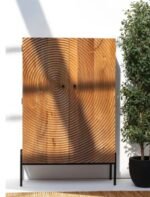 PRITI Wooden Handicraft Storage Cabinet (Solid Wood )