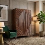 PRITI Wooden Wardrobe (Solid Wood)