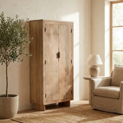PRITI Wooden Cabinet (Solid Wood )