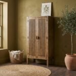 Reeded Wooden Cabinet (Solid Wood) - PRITI - Image 2