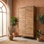 PRITI Wooden Wardrobe (Solid Wood) - Image 5