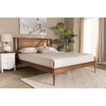 PRITI Solid Wood Slat Bed