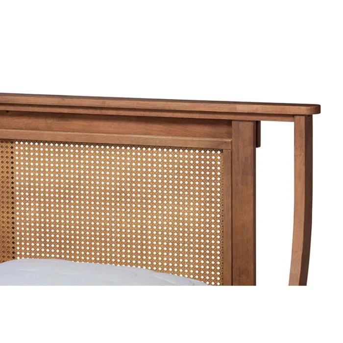 PRITI Solid Wood Slat Bed