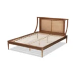 PRITI Solid Wood Slat Bed