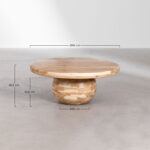 PRITI Wooden Coffee Table