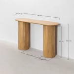 PRITI Wooden Console Table