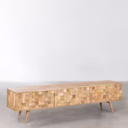 PRITI Wood TV Cabinet