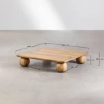 PRITI Wooden Coffee Table