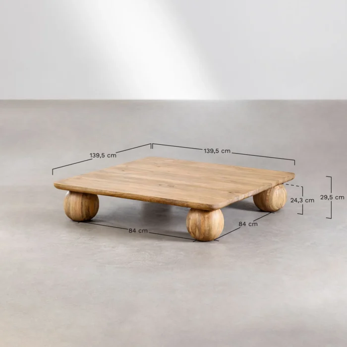 PRITI Wooden Coffee Table