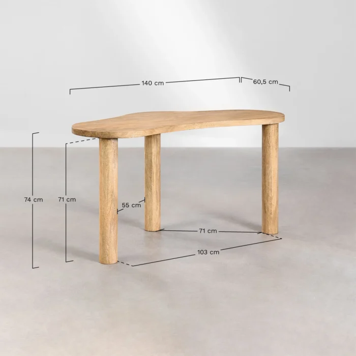 PRITI Wood Desk