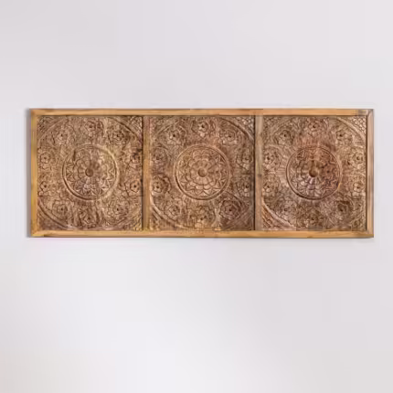 PRITI Wood Headboard for 150 cm Bed