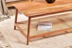 PRITI Cane Coffee Table