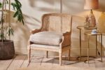 PRITI Cane Armchair - Natural