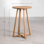 PRITI High Round Garden Table