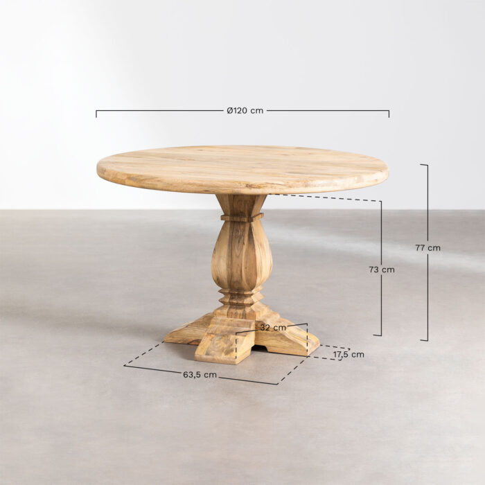 PRITI Round Dining Table