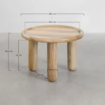 PRITI Round Side Table