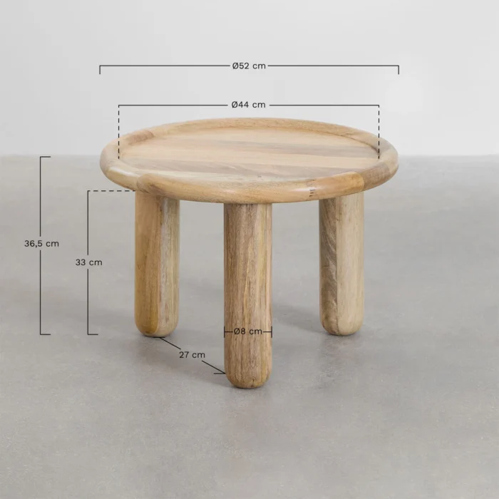 PRITI Round Side Table