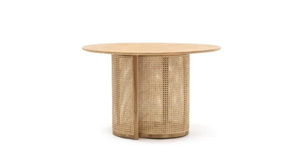 PRITI Round Coffee Table - Natural