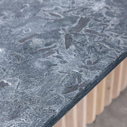 PRITI Natural Dining Table | Rectangular