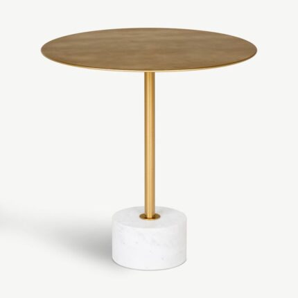 PRITI Steel Coffee Table Brass