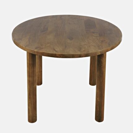 PRITI Round Solid Wood Dining Table
