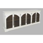 PRITI Arch 6 Door Accent Cabinet