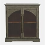 PRITI Arch 2 Door Accent Cabinet