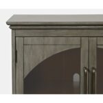 PRITI Arch 6 Door Accent Cabinet