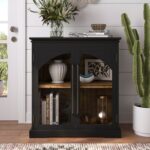 PRITI Arch 2 Door Accent Cabinet