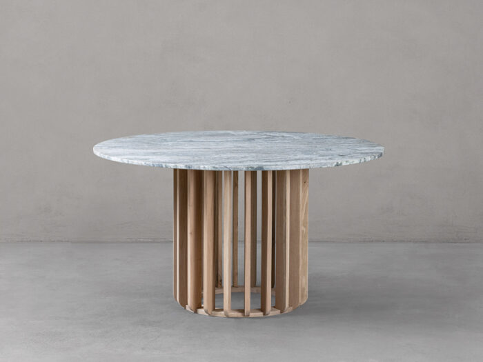 PRITI Natural Dining Table | Round