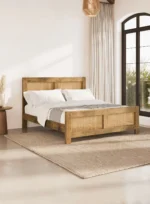 PRITI Solid Wood Bed