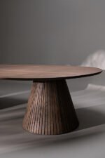 PRITI Ribbed Dining Table