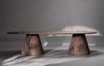 PRITI Ribbed Dining Table