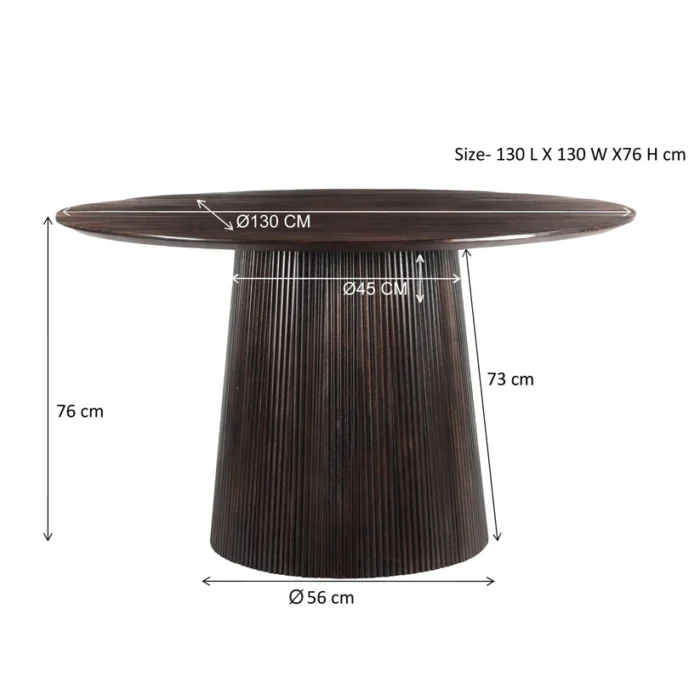 PRITI Round Dining Table