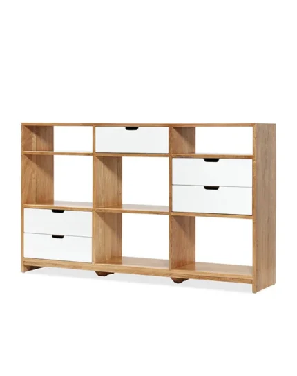 PRITI Half Triple Bookcase