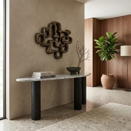 PRITI Marble Console Table