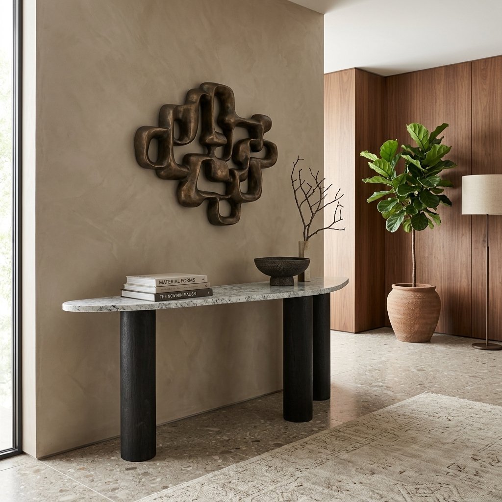 PRITI Marble Console Table PRITI Marble Console Table