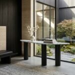 PRITI Marble Console Table