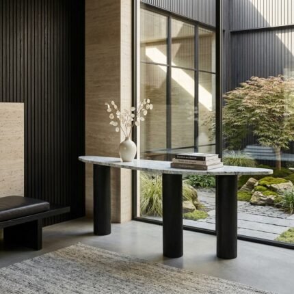 PRITI Marble Console Table