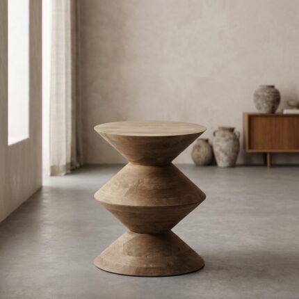 Handicraft Wooden Side Table – PRITI