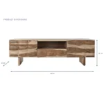 PRITI Wood TV Unit