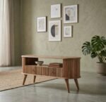 PRITI Nordic Media Unit (Solid Wood )