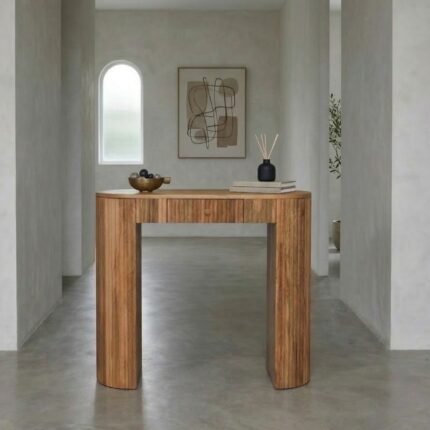 PRITI Straight Console Table (SOlid Mango Wood )